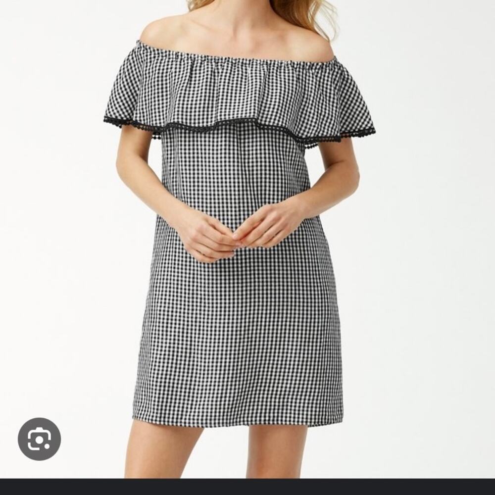 Tommy Bahama Off-the-Shoulder Ruffle Dress M